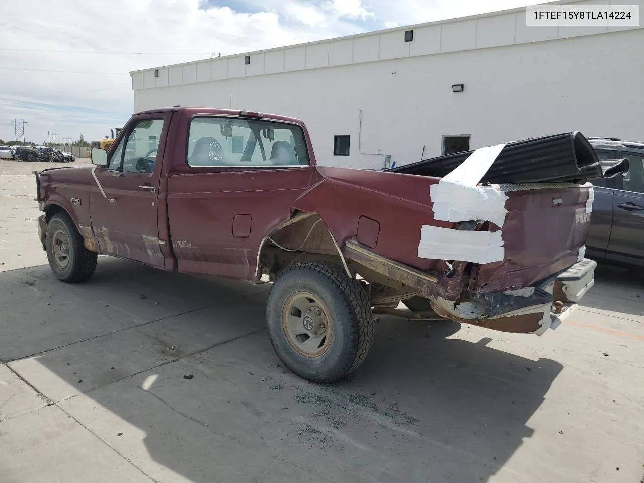 1996 Ford F150 VIN: 1FTEF15Y8TLA14224 Lot: 59765264