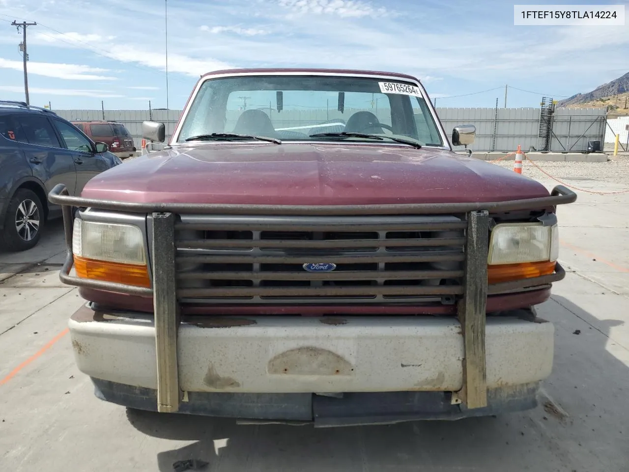 1996 Ford F150 VIN: 1FTEF15Y8TLA14224 Lot: 59765264