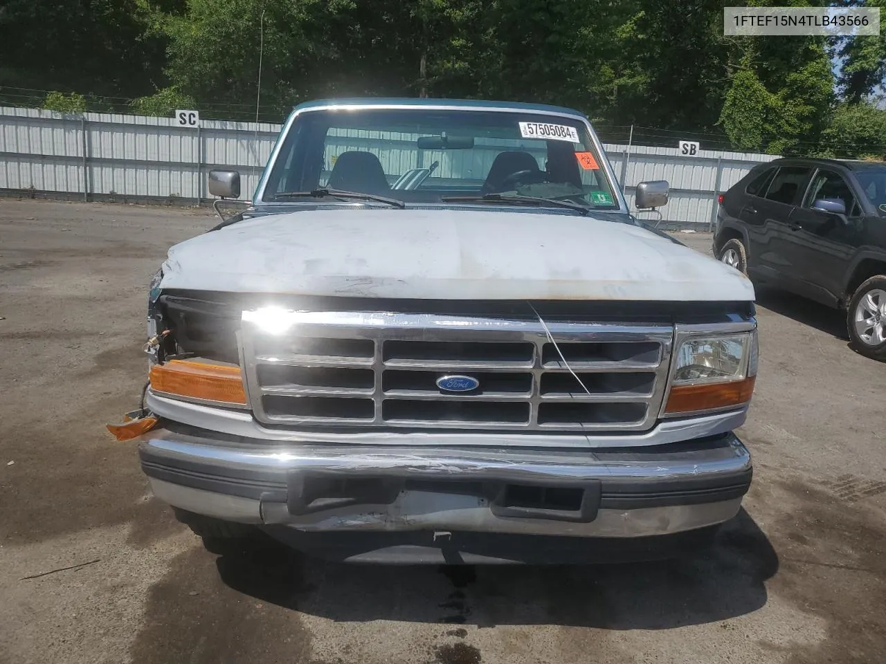 1996 Ford F150 VIN: 1FTEF15N4TLB43566 Lot: 69927784