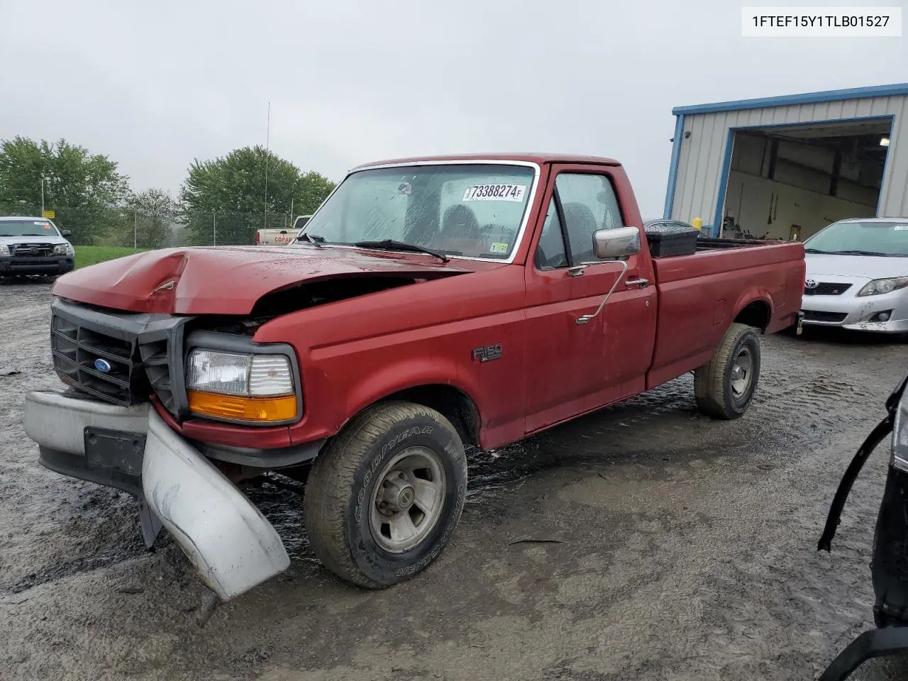 1996 Ford F150 VIN: 1FTEF15Y1TLB01527 Lot: 73388274