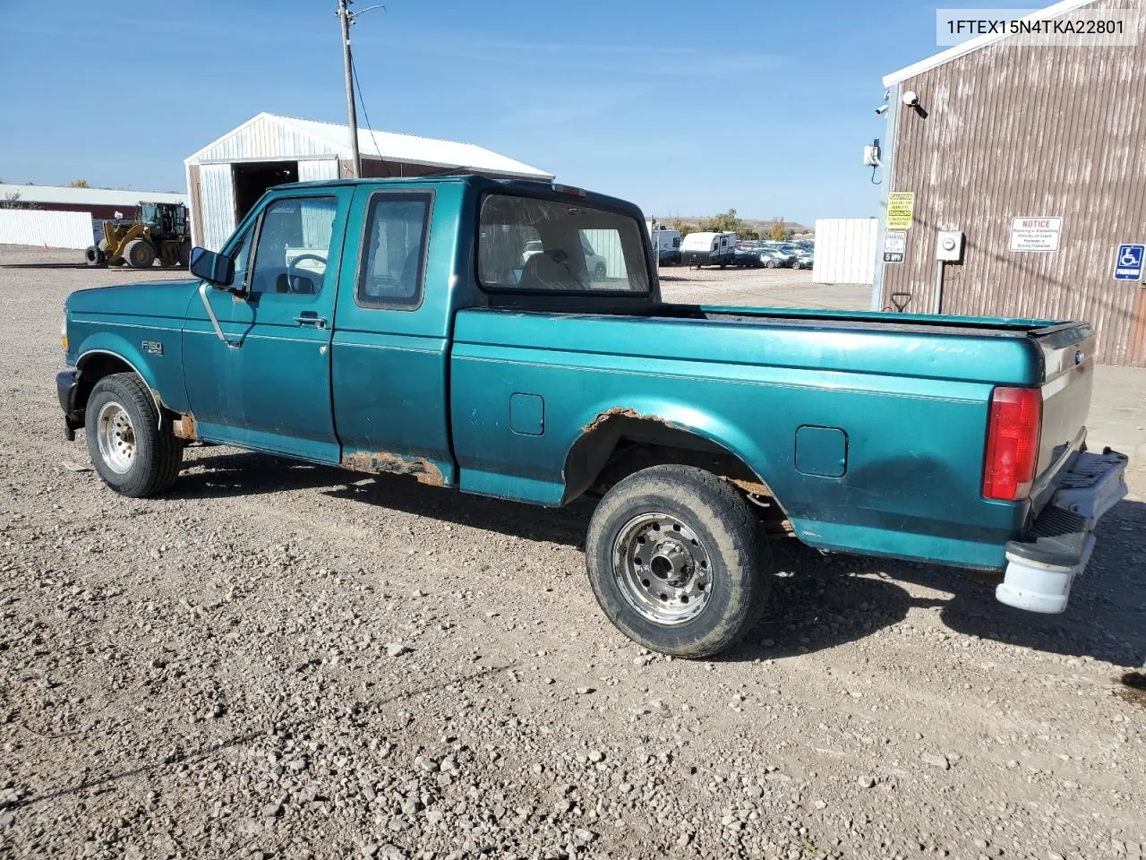 1996 Ford F150 VIN: 1FTEX15N4TKA22801 Lot: 74746044