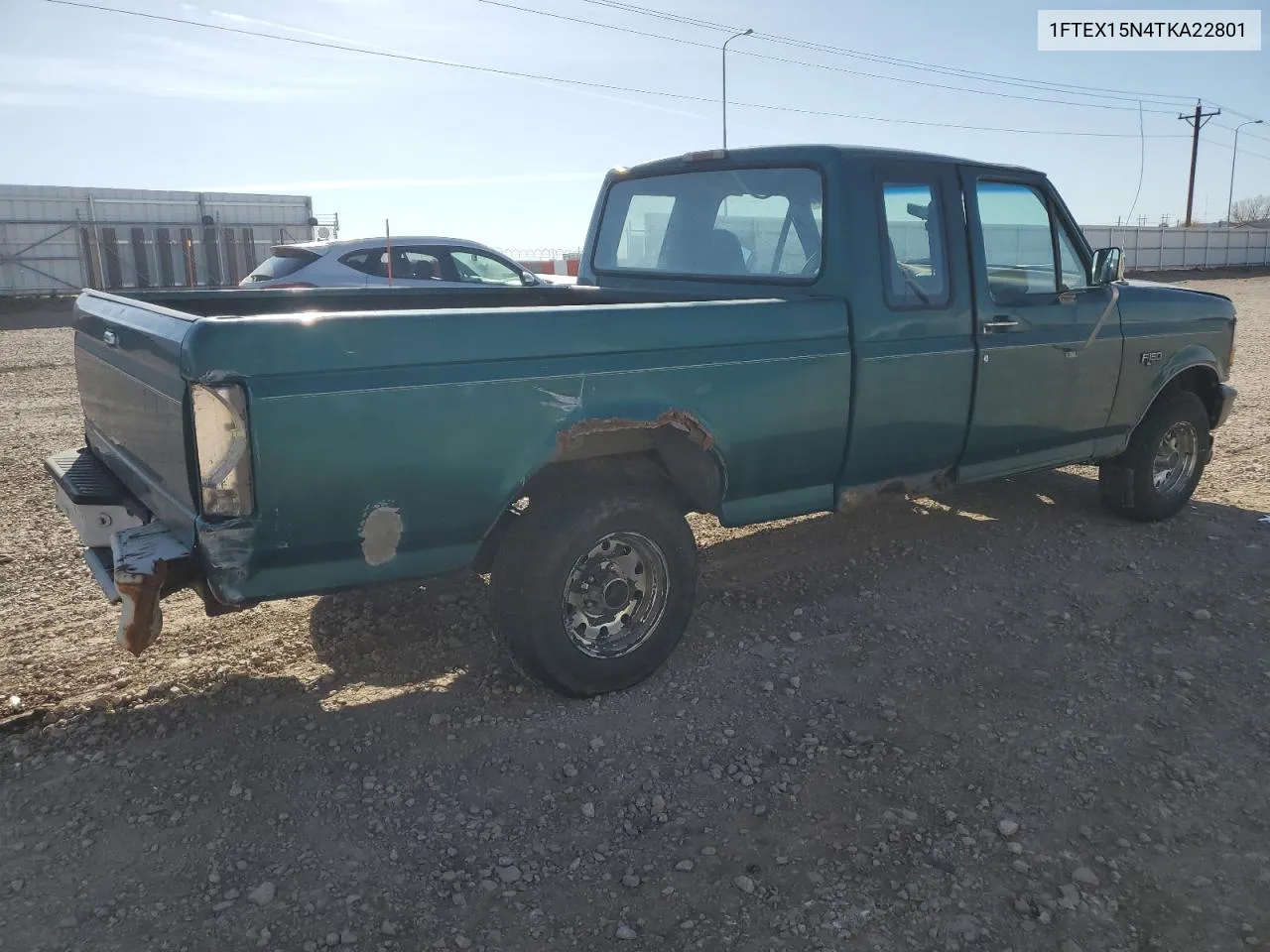 1996 Ford F150 VIN: 1FTEX15N4TKA22801 Lot: 74746044