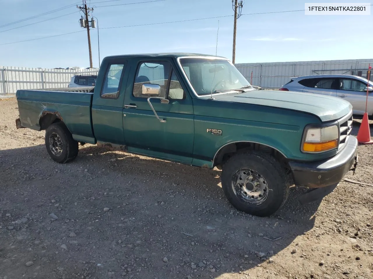 1996 Ford F150 VIN: 1FTEX15N4TKA22801 Lot: 74746044