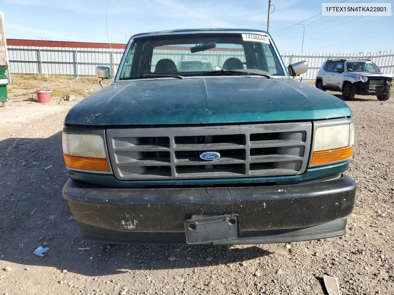 1996 Ford F150 VIN: 1FTEX15N4TKA22801 Lot: 74746044