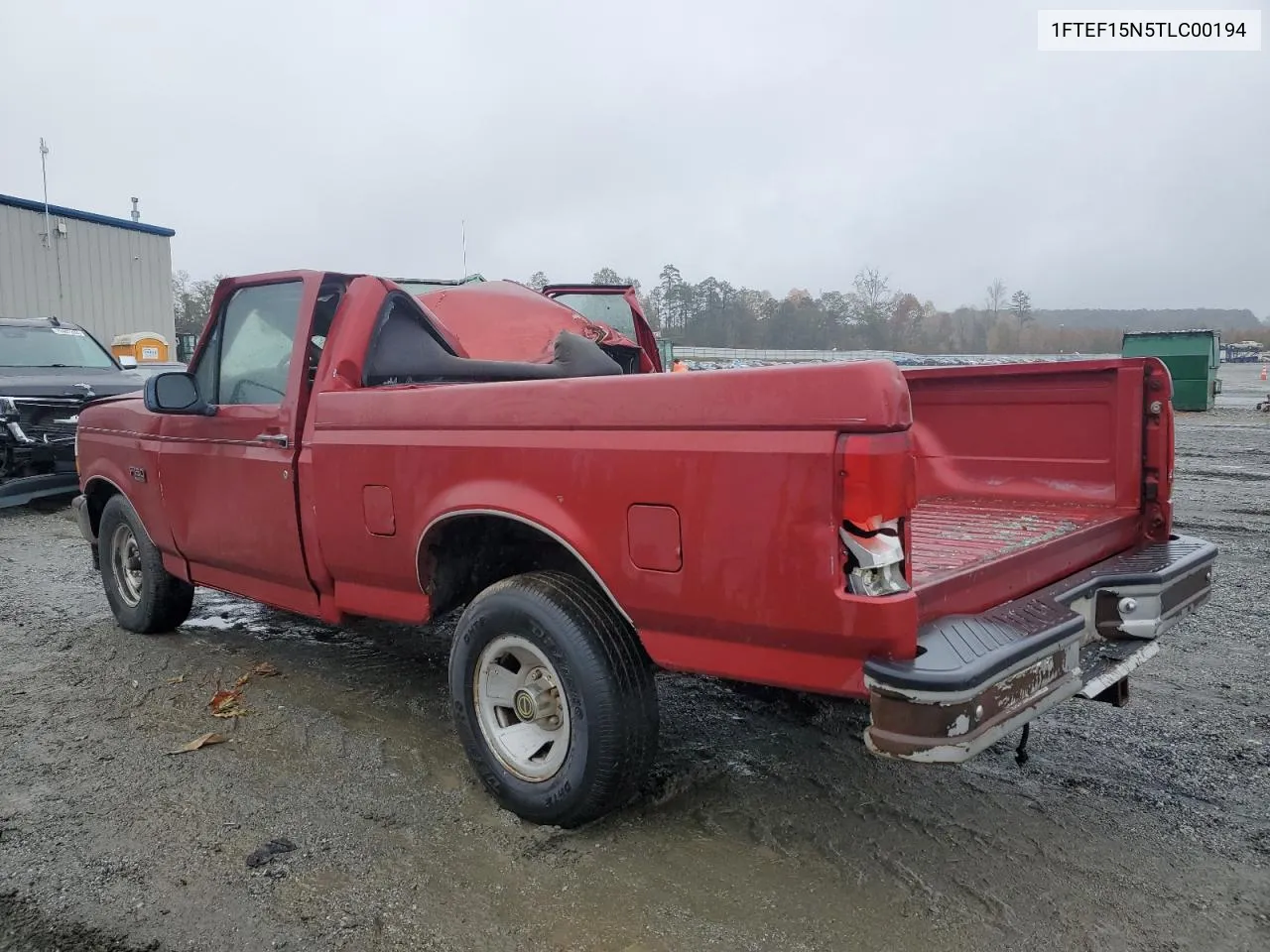 1996 Ford F150 VIN: 1FTEF15N5TLC00194 Lot: 79258964