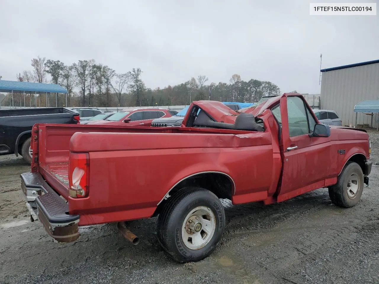 1996 Ford F150 VIN: 1FTEF15N5TLC00194 Lot: 79258964