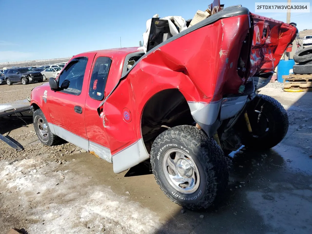 1997 Ford F150 VIN: 2FTDX17W3VCA30364 Lot: 41242744