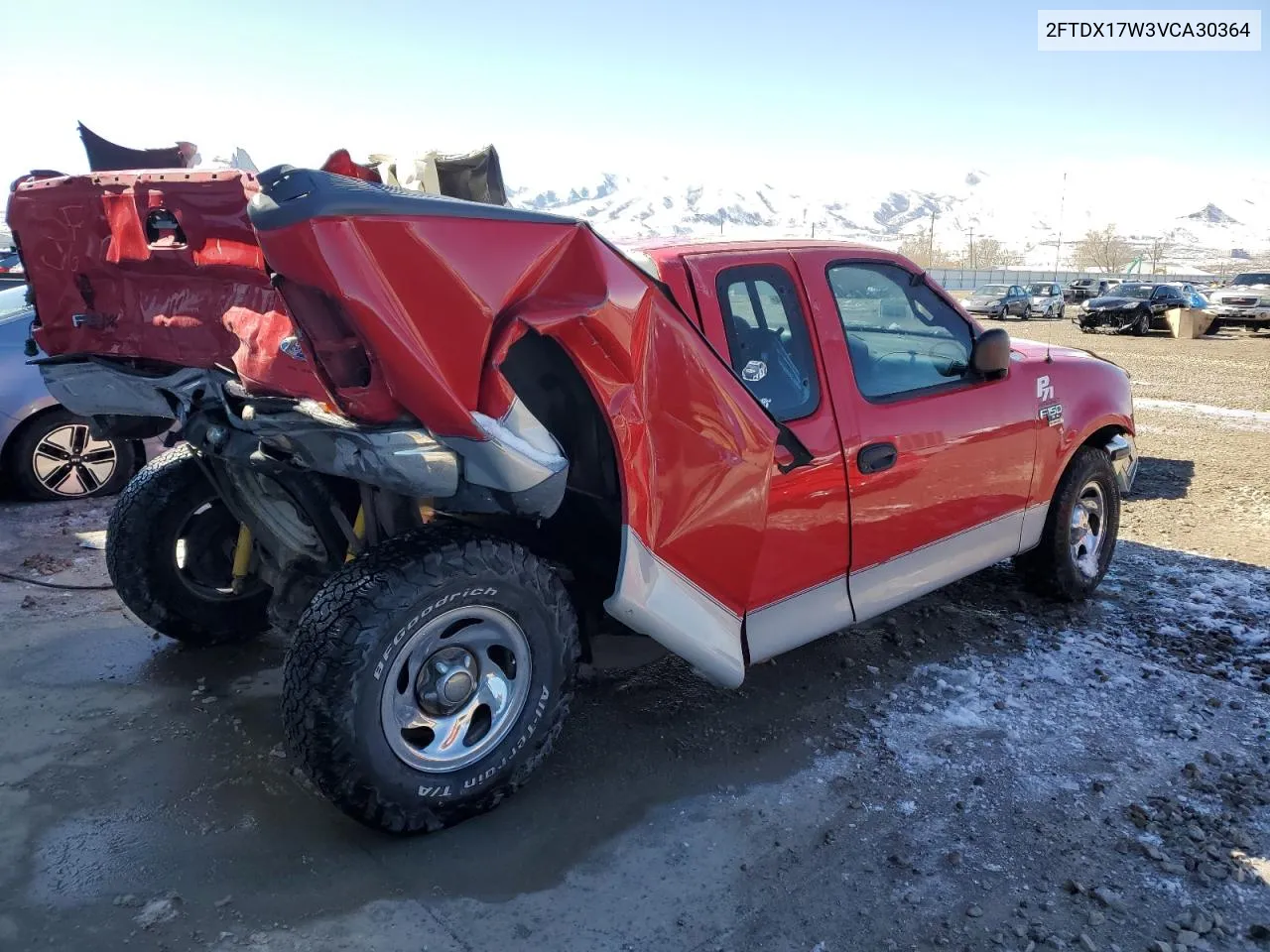 1997 Ford F150 VIN: 2FTDX17W3VCA30364 Lot: 41242744