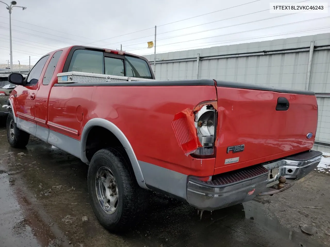 1997 Ford F150 VIN: 1FTEX18L2VKC46243 Lot: 42933624