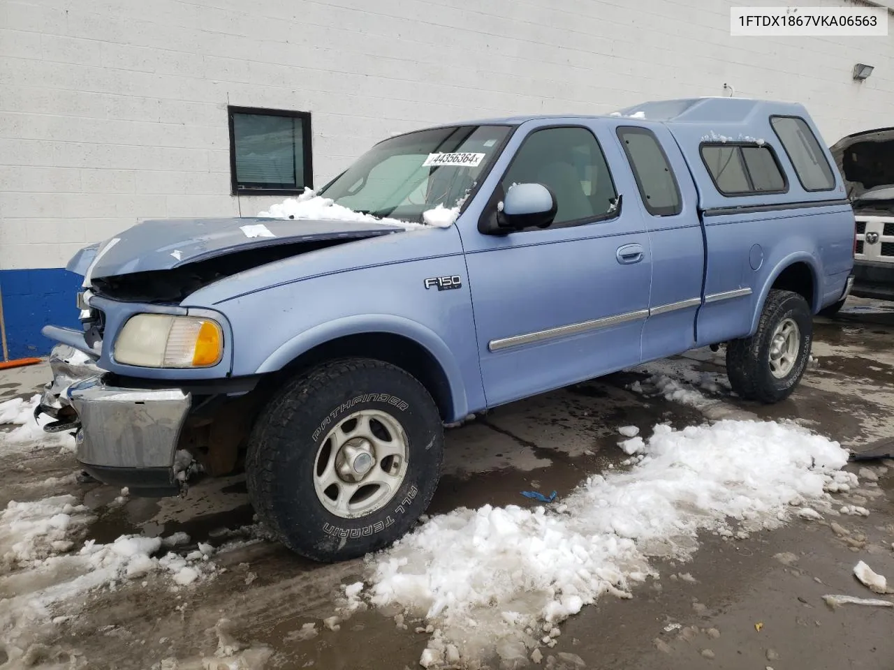 1997 Ford F150 VIN: 1FTDX1867VKA06563 Lot: 44356364