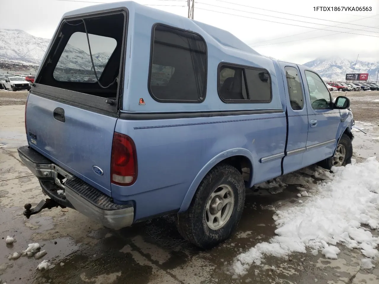 1997 Ford F150 VIN: 1FTDX1867VKA06563 Lot: 44356364