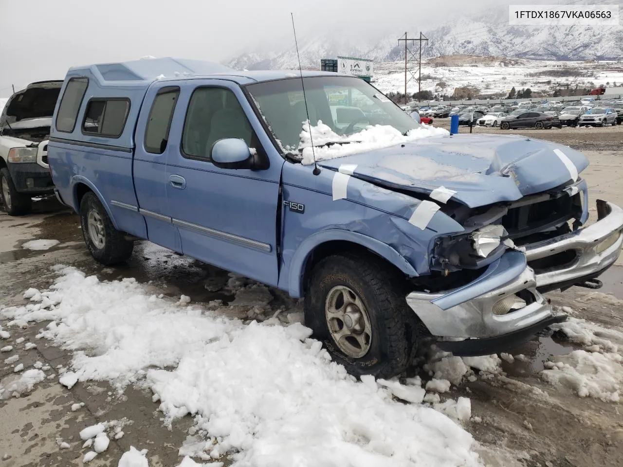 1997 Ford F150 VIN: 1FTDX1867VKA06563 Lot: 44356364