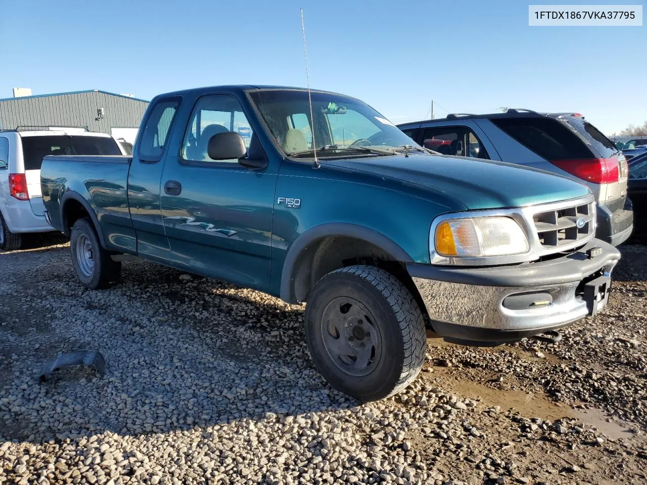 1997 Ford F150 VIN: 1FTDX1867VKA37795 Lot: 48464884