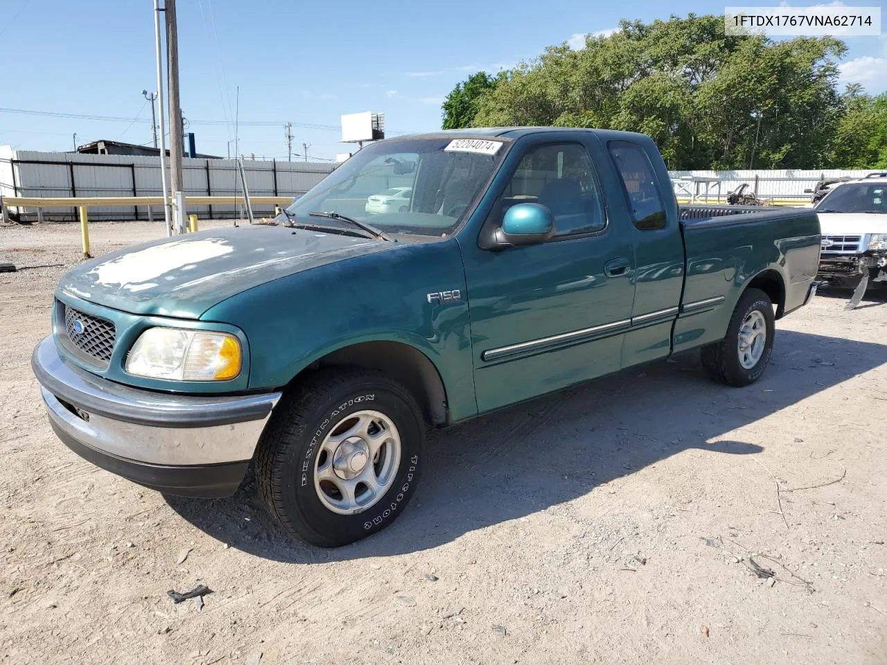 1997 Ford F150 VIN: 1FTDX1767VNA62714 Lot: 52204074