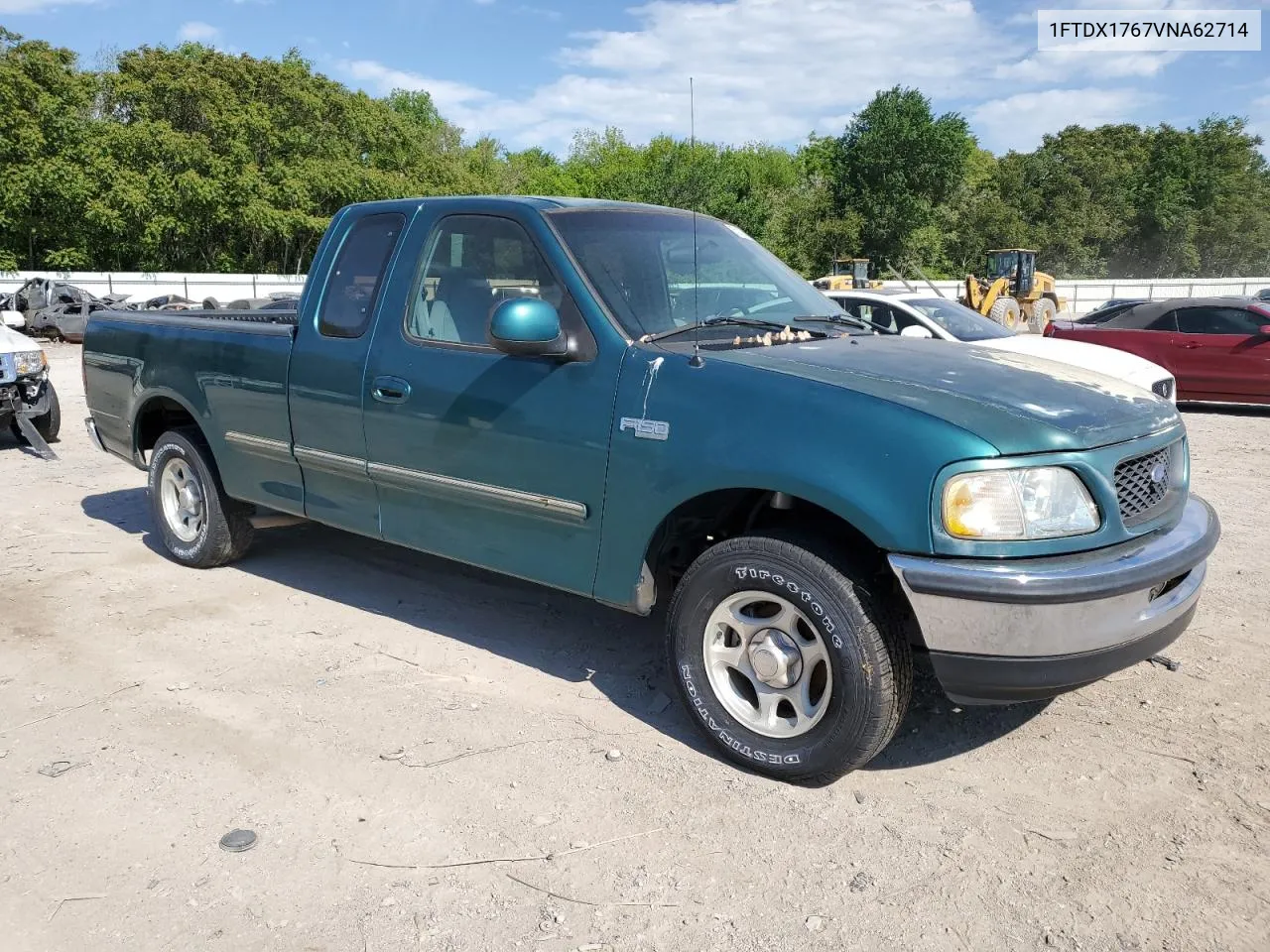 1997 Ford F150 VIN: 1FTDX1767VNA62714 Lot: 52204074