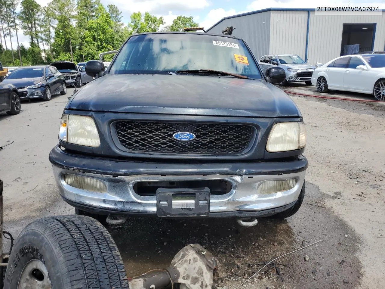 1997 Ford F150 VIN: 2FTDX08W2VCA07974 Lot: 55123184