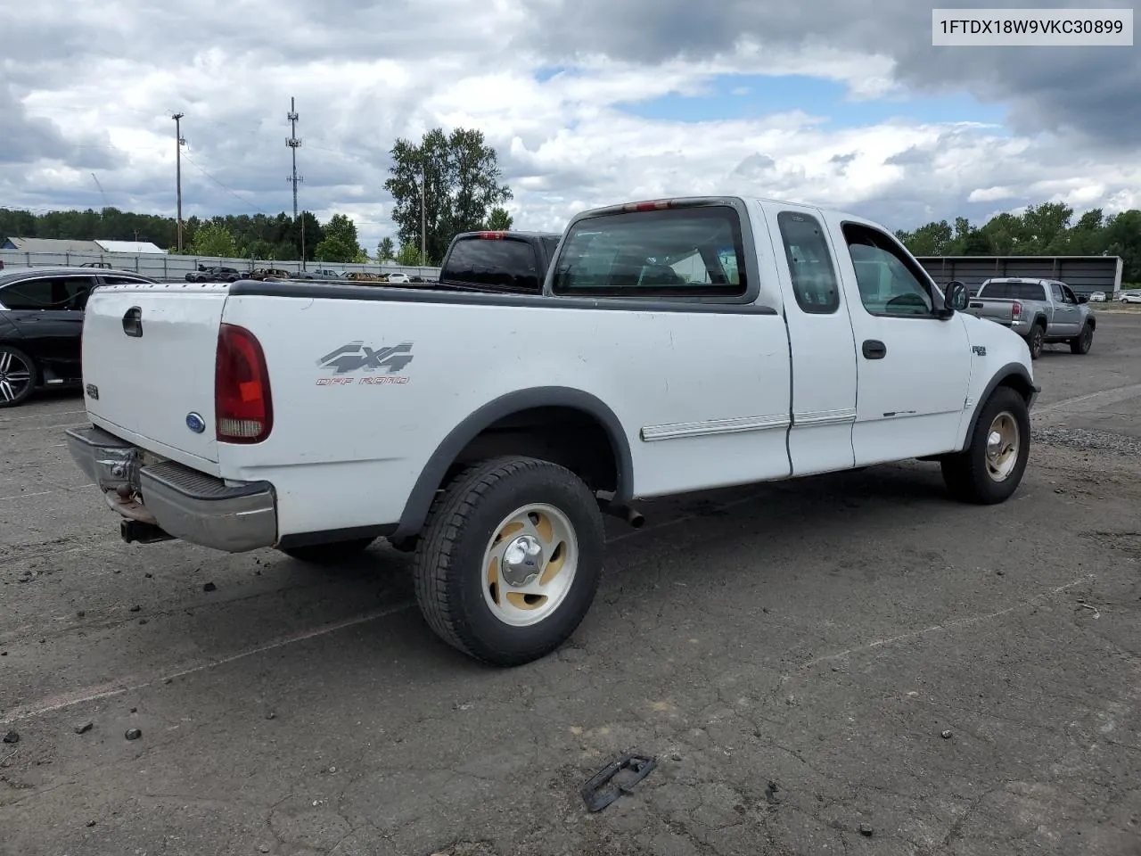 1997 Ford F150 VIN: 1FTDX18W9VKC30899 Lot: 60883114