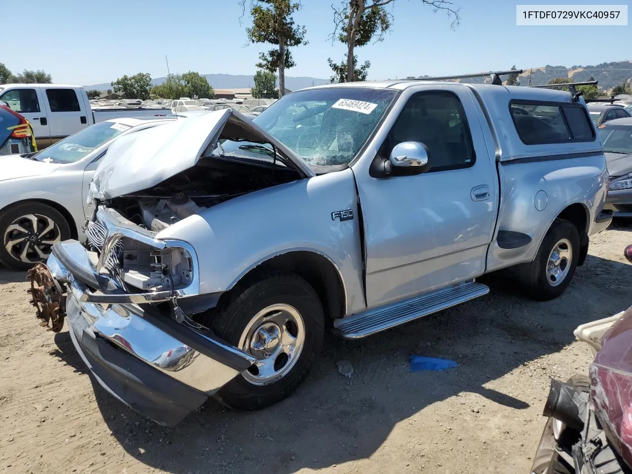 1997 Ford F150 VIN: 1FTDF0729VKC40957 Lot: 65469424