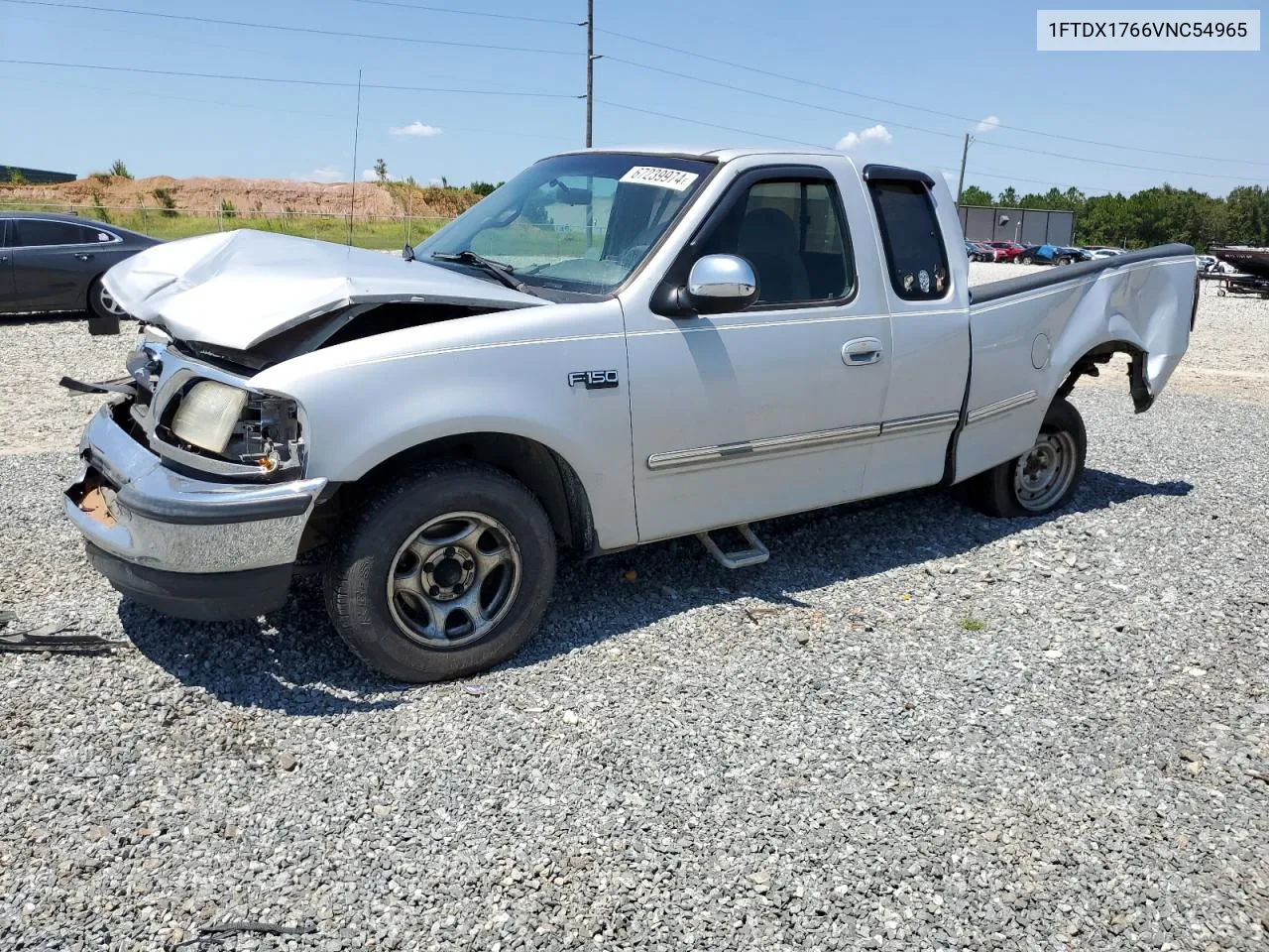 1997 Ford F150 VIN: 1FTDX1766VNC54965 Lot: 67239974