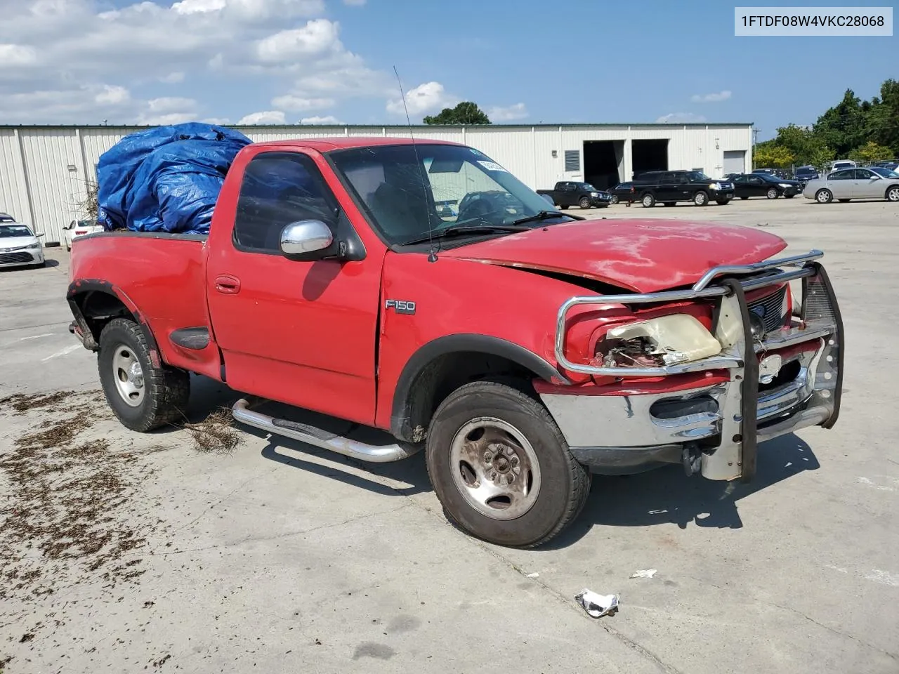 1997 Ford F150 VIN: 1FTDF08W4VKC28068 Lot: 68435244