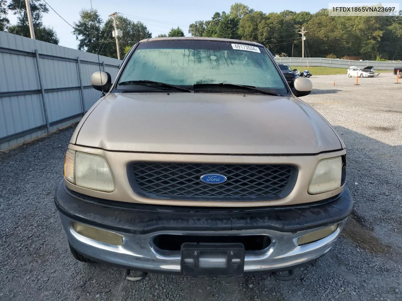 1997 Ford F150 VIN: 1FTDX1865VNA23697 Lot: 69173534