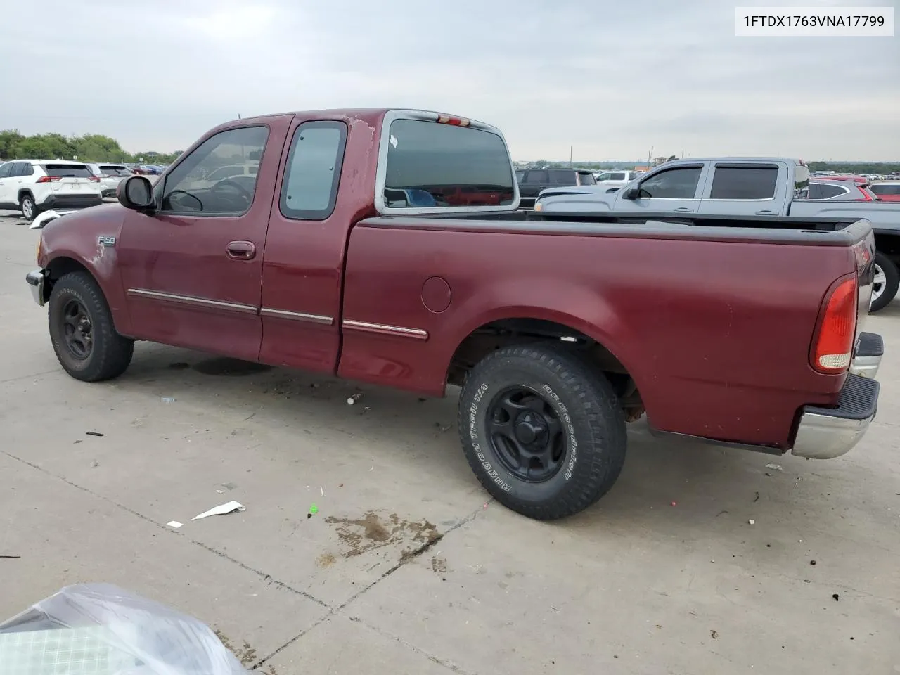 1997 Ford F150 VIN: 1FTDX1763VNA17799 Lot: 69666484