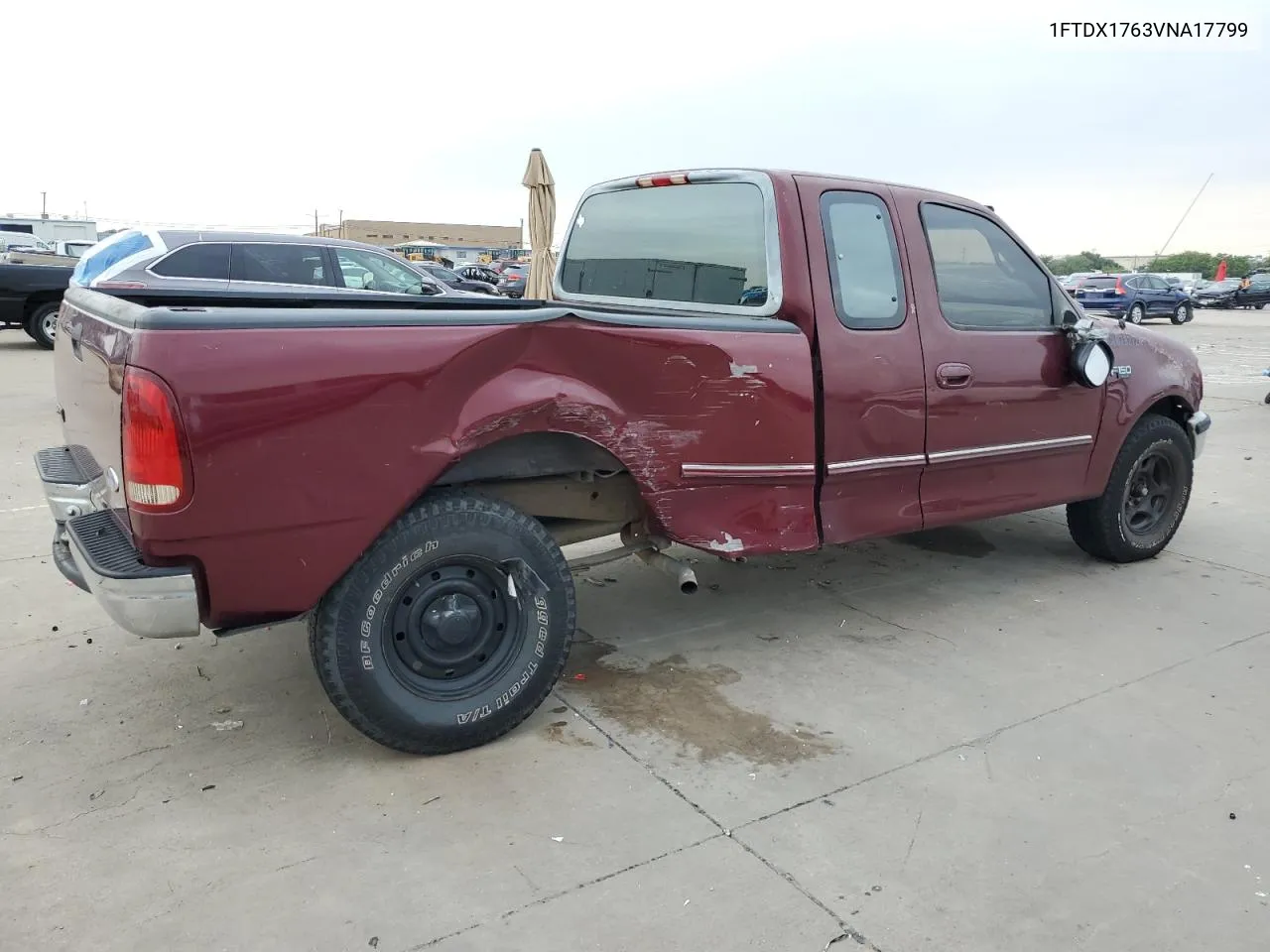 1997 Ford F150 VIN: 1FTDX1763VNA17799 Lot: 69666484