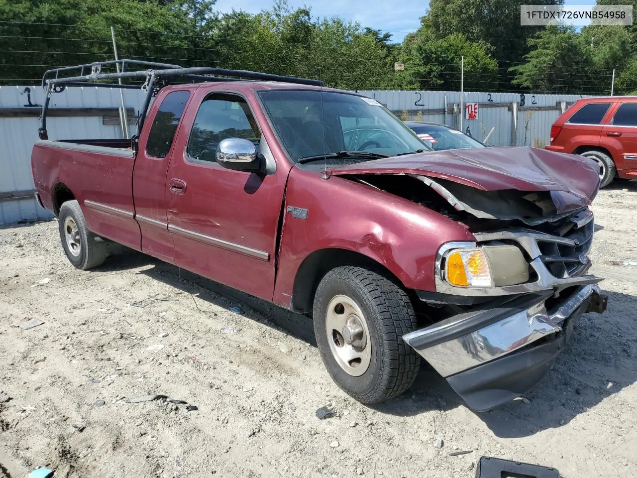 1997 Ford F150 VIN: 1FTDX1726VNB54958 Lot: 69983644