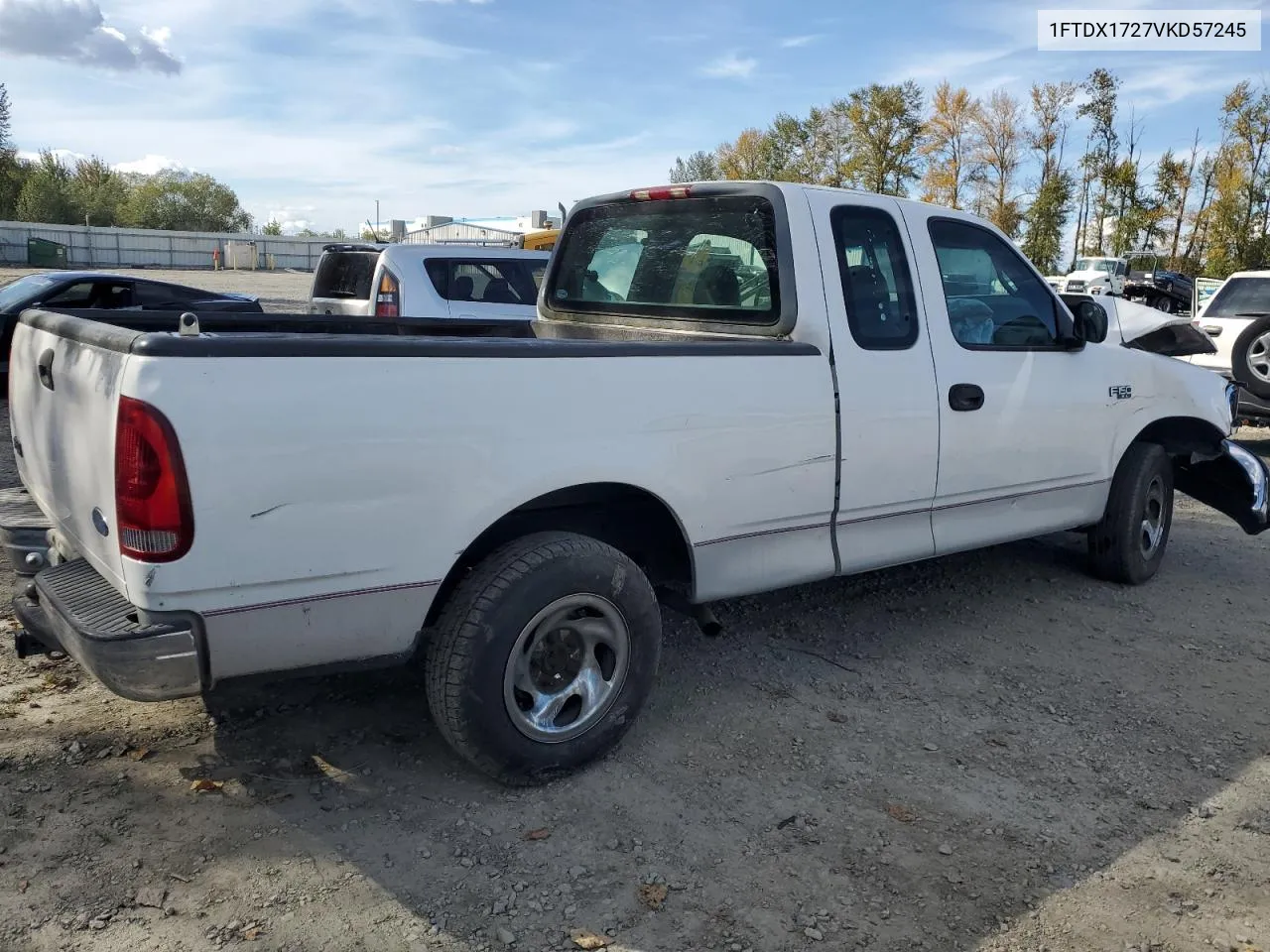 1997 Ford F150 VIN: 1FTDX1727VKD57245 Lot: 72269634