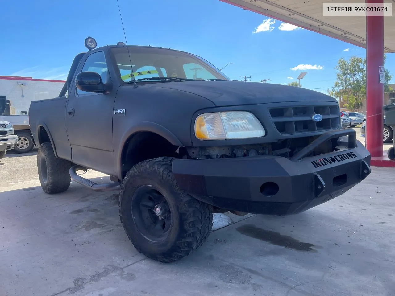 1997 Ford F150 VIN: 1FTEF18L9VKC01674 Lot: 72270504