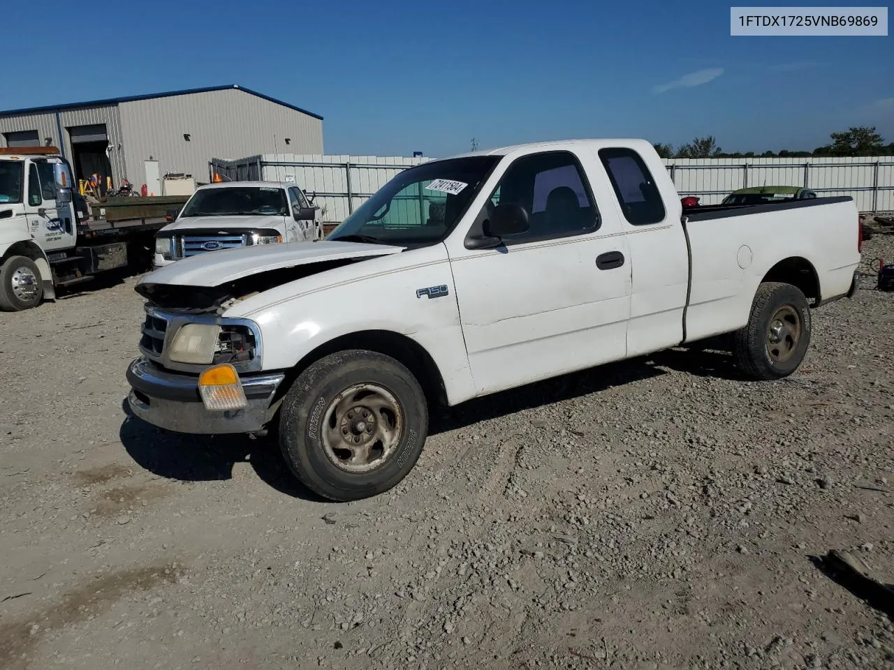 1997 Ford F150 VIN: 1FTDX1725VNB69869 Lot: 72411504