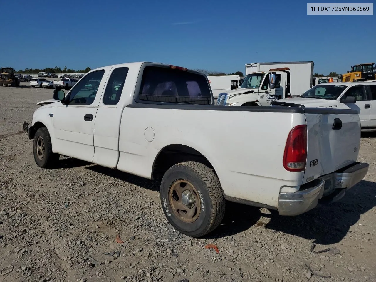 1997 Ford F150 VIN: 1FTDX1725VNB69869 Lot: 72411504