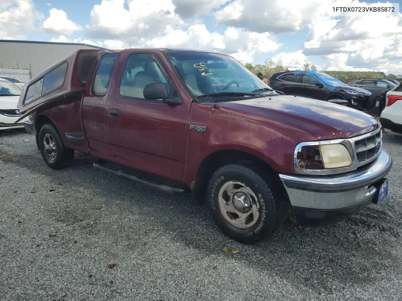 1997 Ford F150 VIN: 1FTDX0723VKB85872 Lot: 73927034