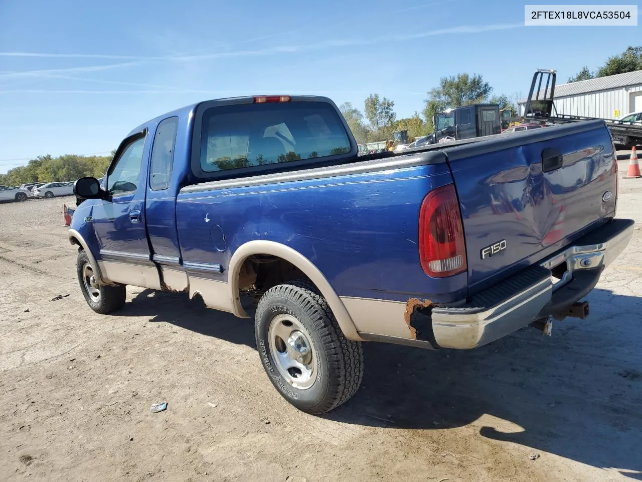 1997 Ford F150 VIN: 2FTEX18L8VCA53504 Lot: 74061674