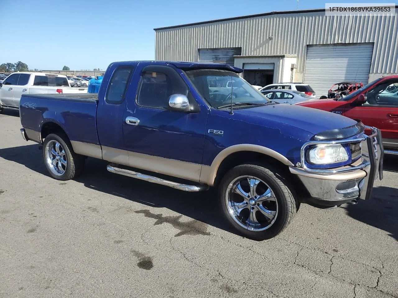 1997 Ford F150 VIN: 1FTDX1868VKA39653 Lot: 74067044