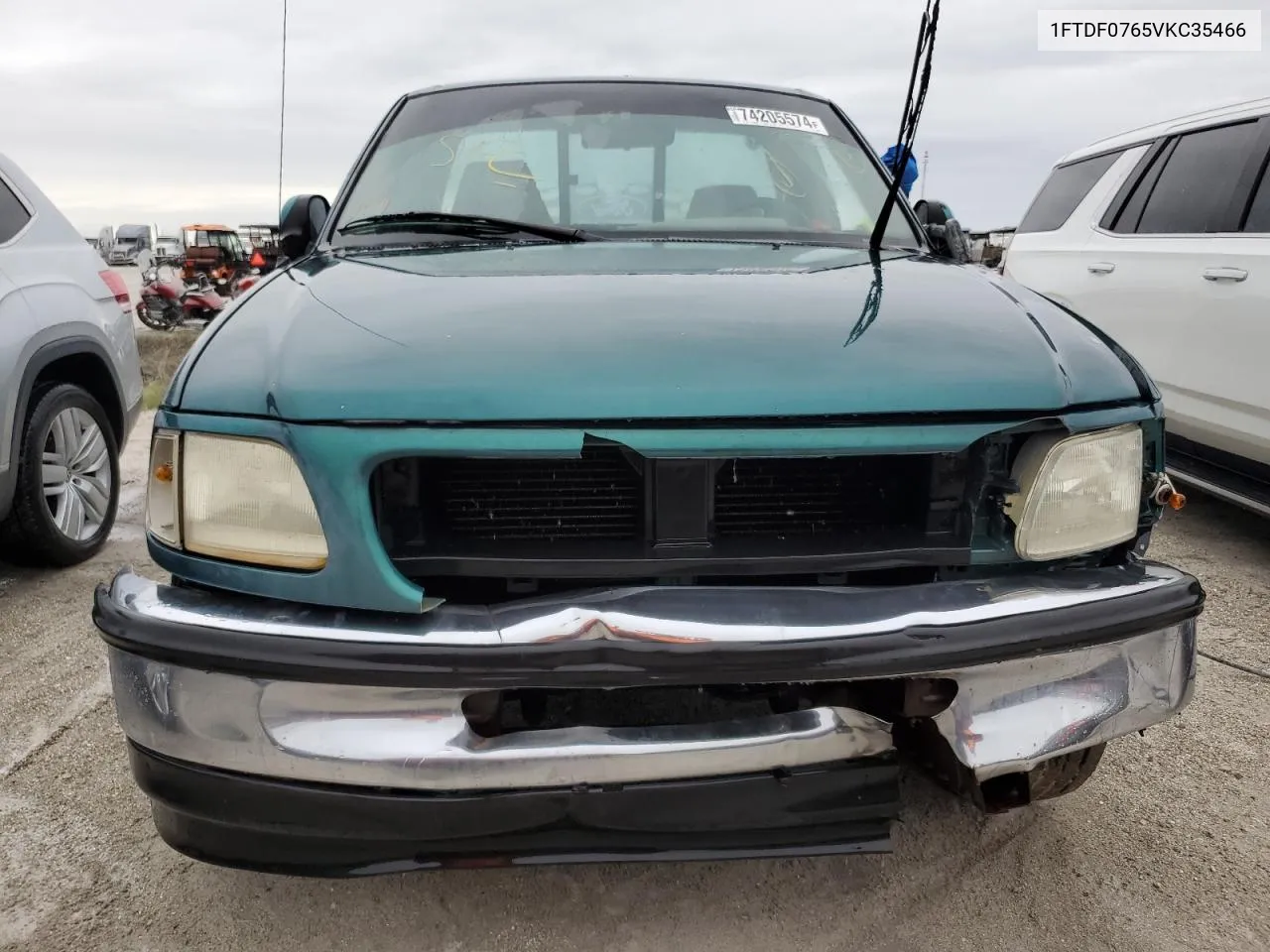 1997 Ford F150 VIN: 1FTDF0765VKC35466 Lot: 74205574