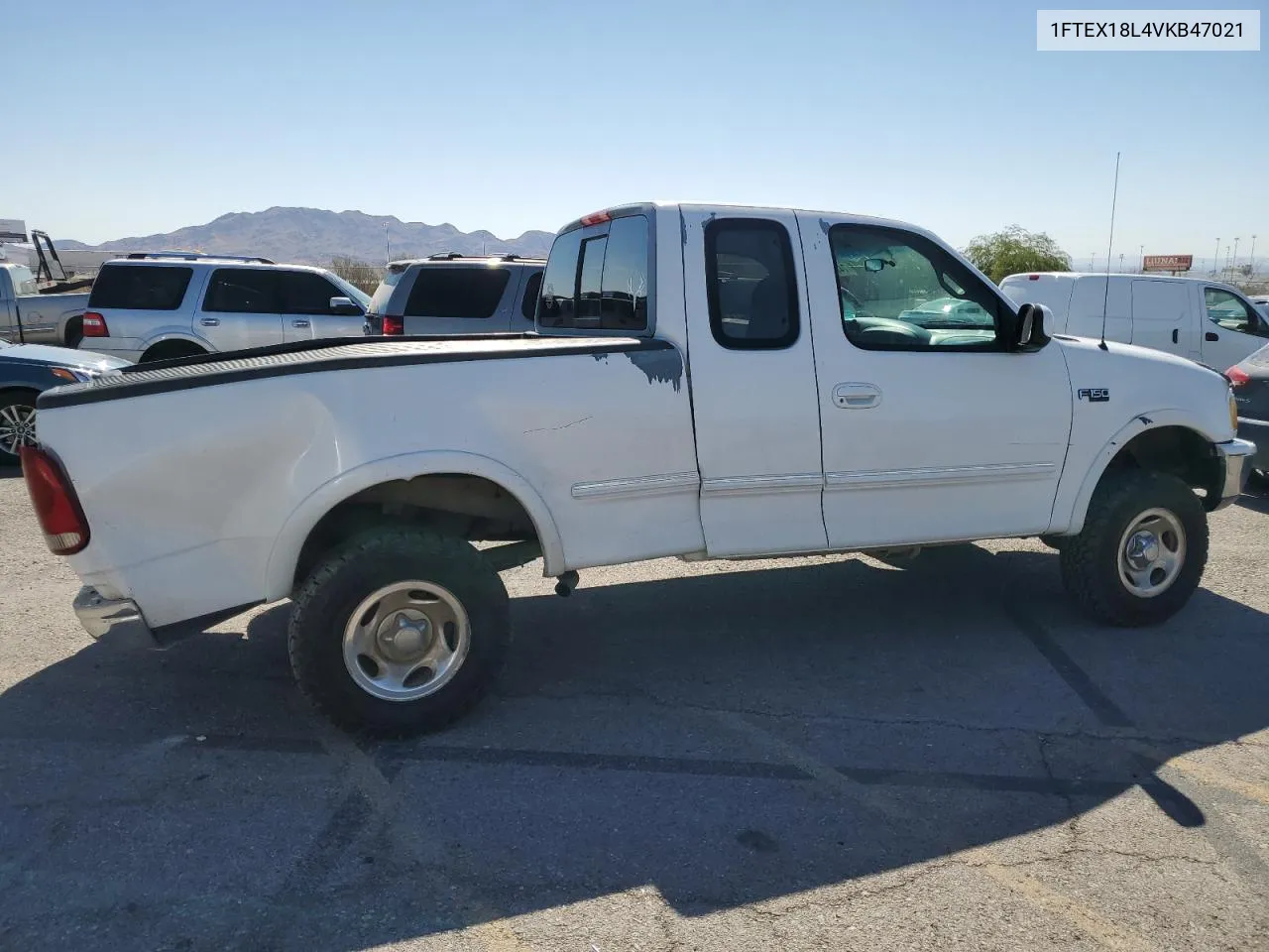 1997 Ford F150 VIN: 1FTEX18L4VKB47021 Lot: 74849104