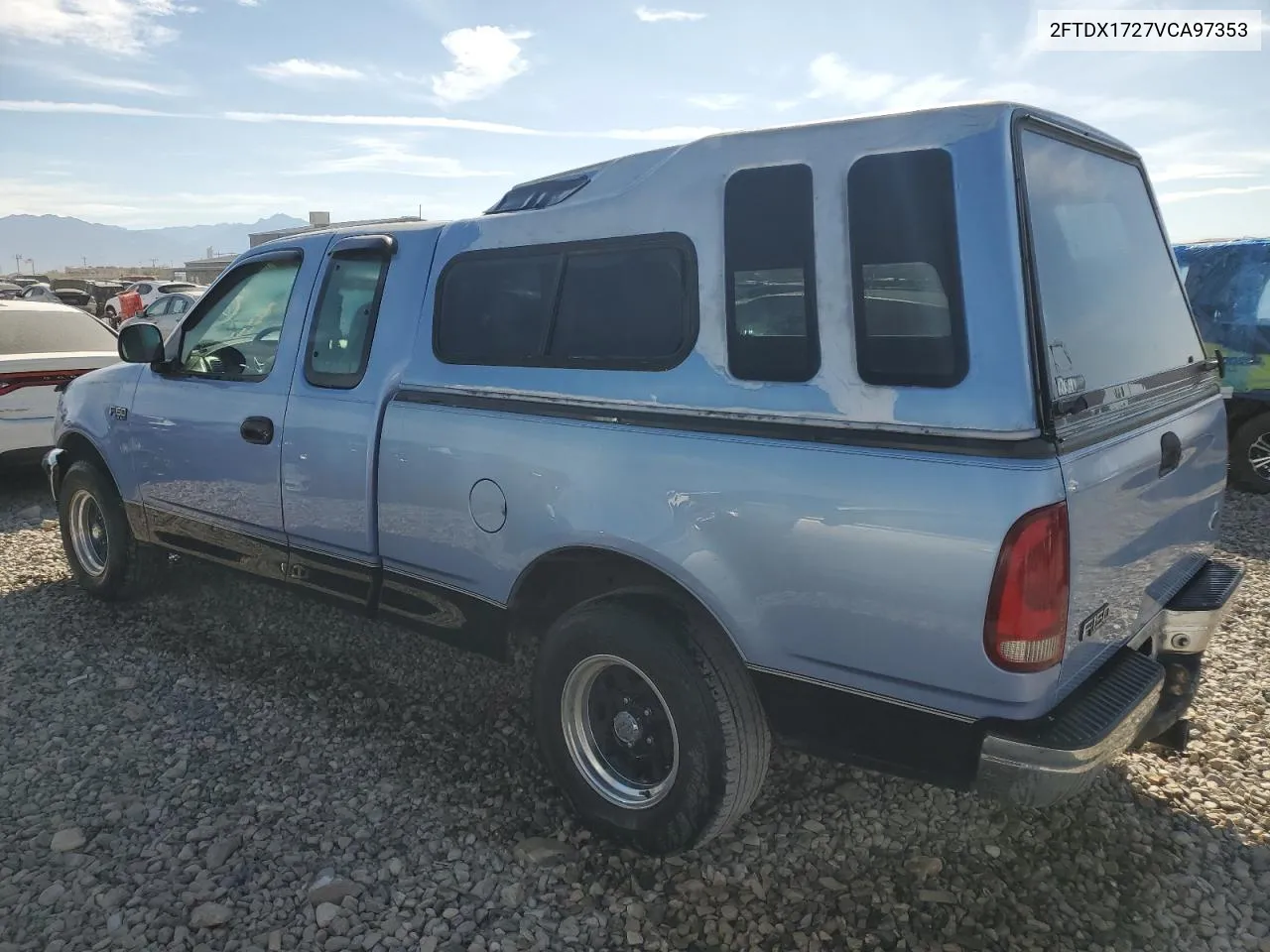 1997 Ford F150 VIN: 2FTDX1727VCA97353 Lot: 75047084