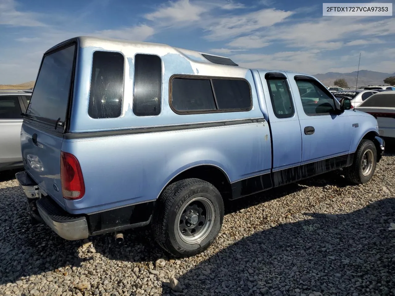 1997 Ford F150 VIN: 2FTDX1727VCA97353 Lot: 75047084