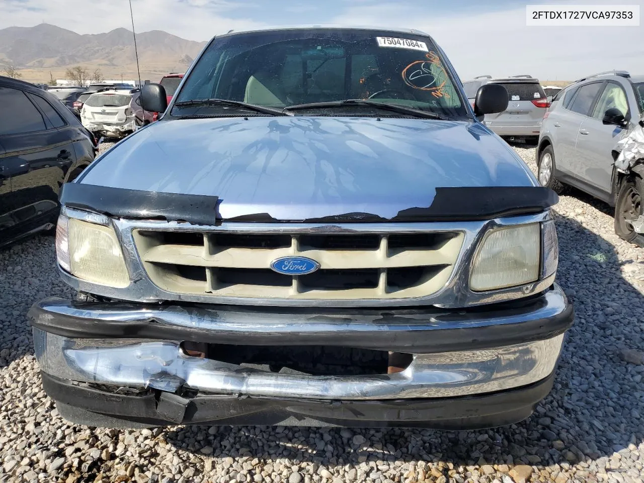 1997 Ford F150 VIN: 2FTDX1727VCA97353 Lot: 75047084