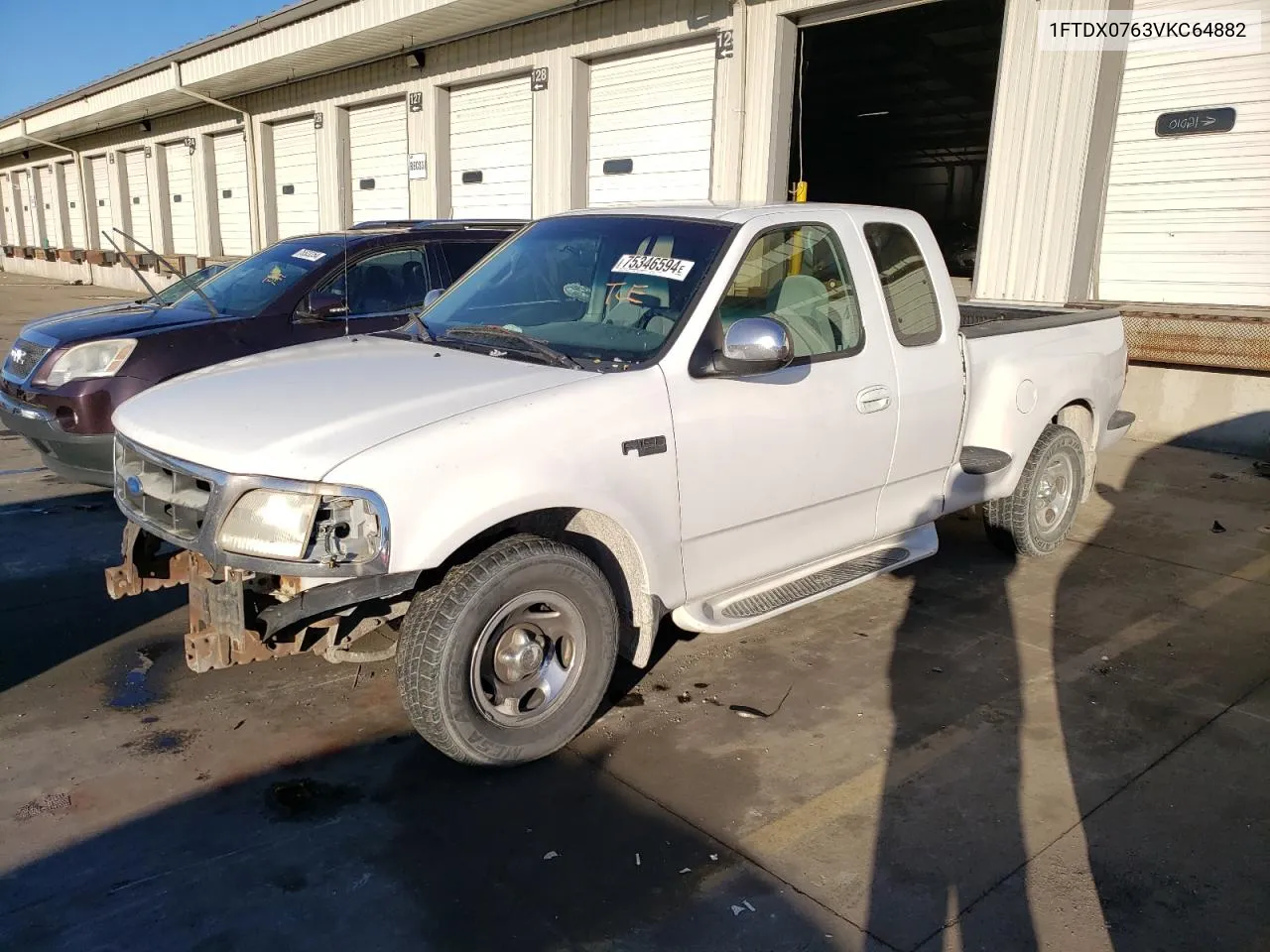 1997 Ford F150 VIN: 1FTDX0763VKC64882 Lot: 75346594