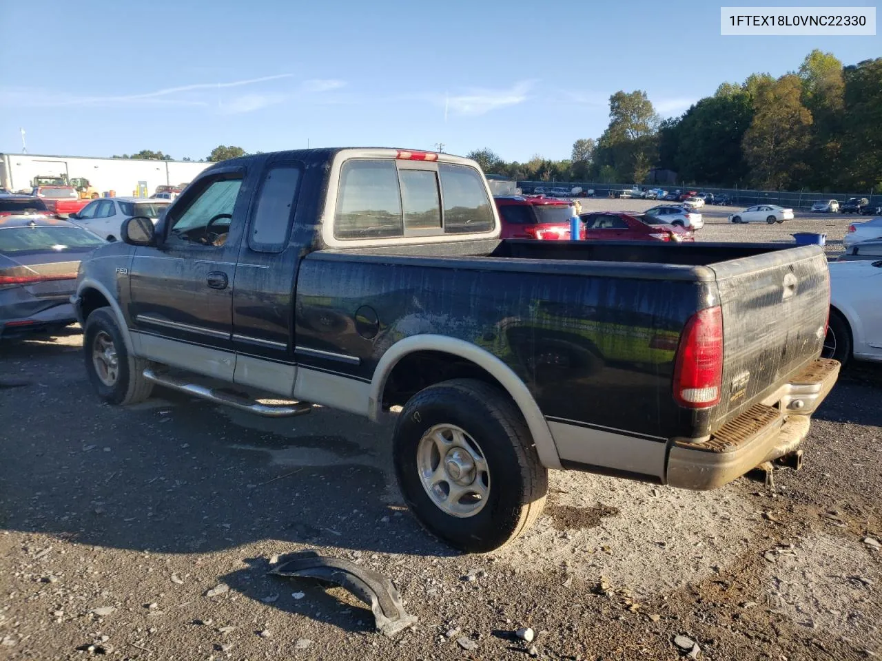 1997 Ford F150 VIN: 1FTEX18L0VNC22330 Lot: 75570034