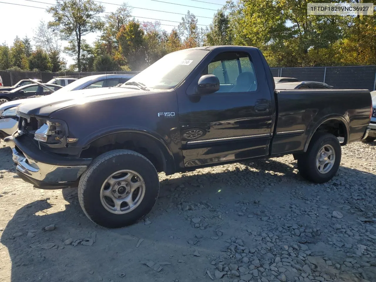 1997 Ford F150 VIN: 1FTDF1829VNC36927 Lot: 76686614