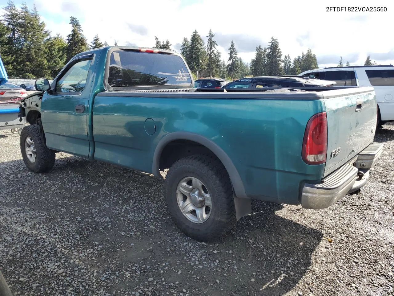 1997 Ford F150 VIN: 2FTDF1822VCA25560 Lot: 76826724