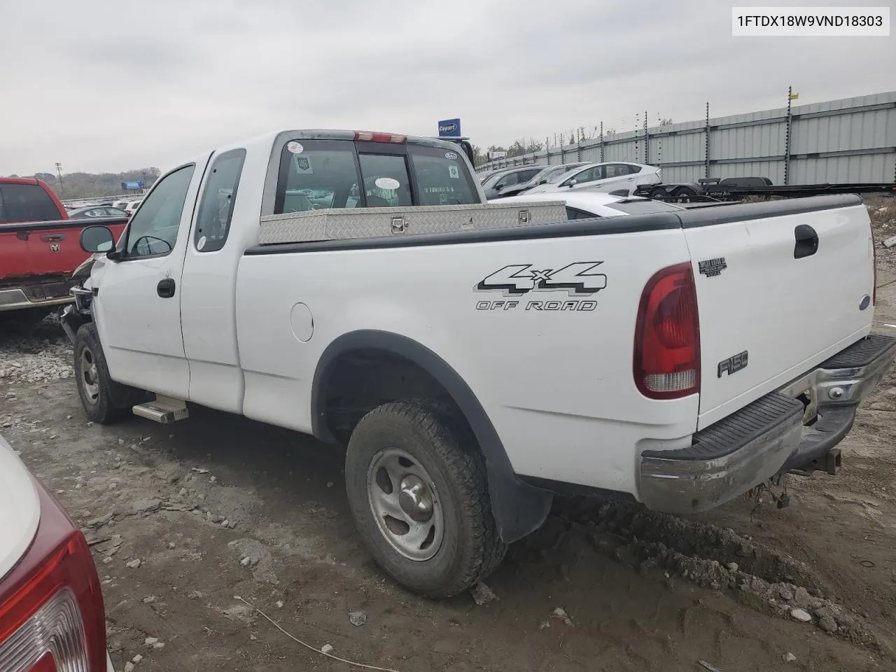 1997 Ford F150 VIN: 1FTDX18W9VND18303 Lot: 77547794