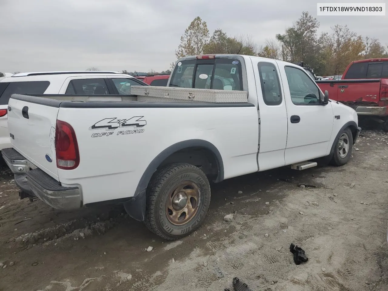 1997 Ford F150 VIN: 1FTDX18W9VND18303 Lot: 77547794