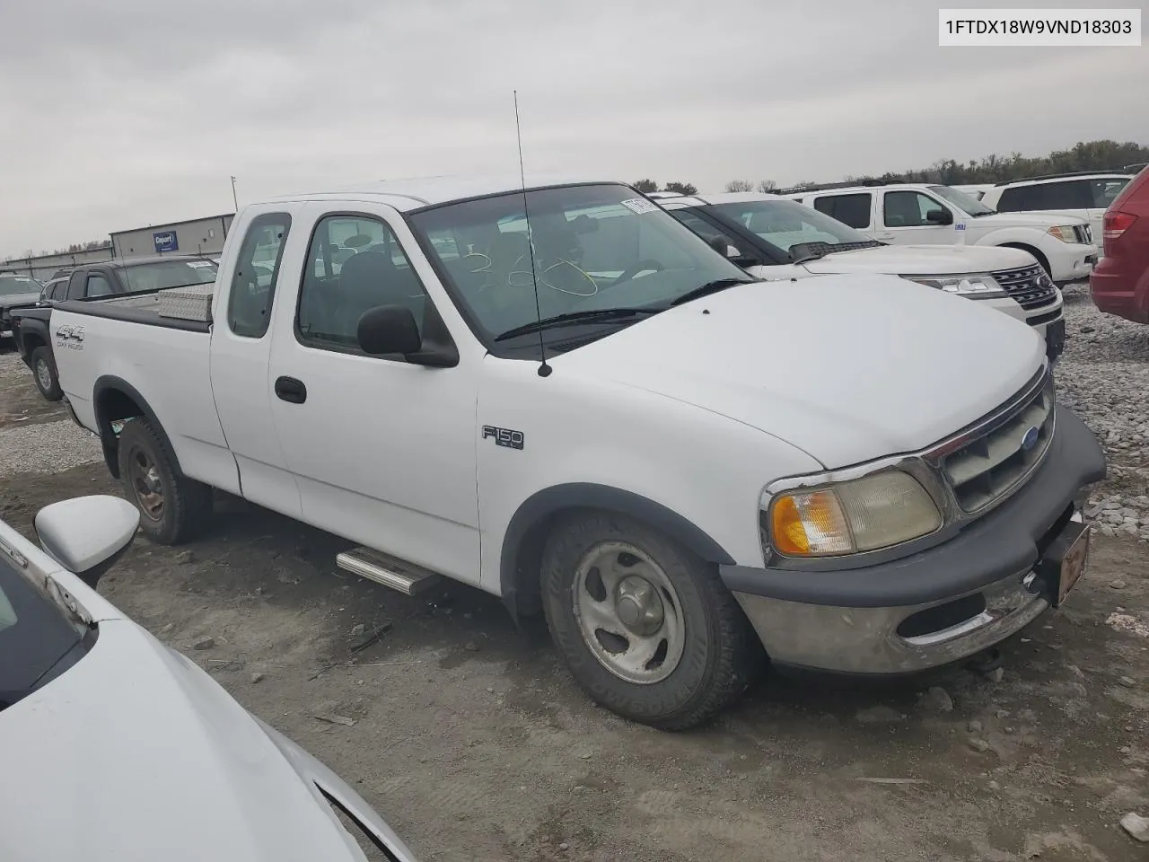 1997 Ford F150 VIN: 1FTDX18W9VND18303 Lot: 77547794