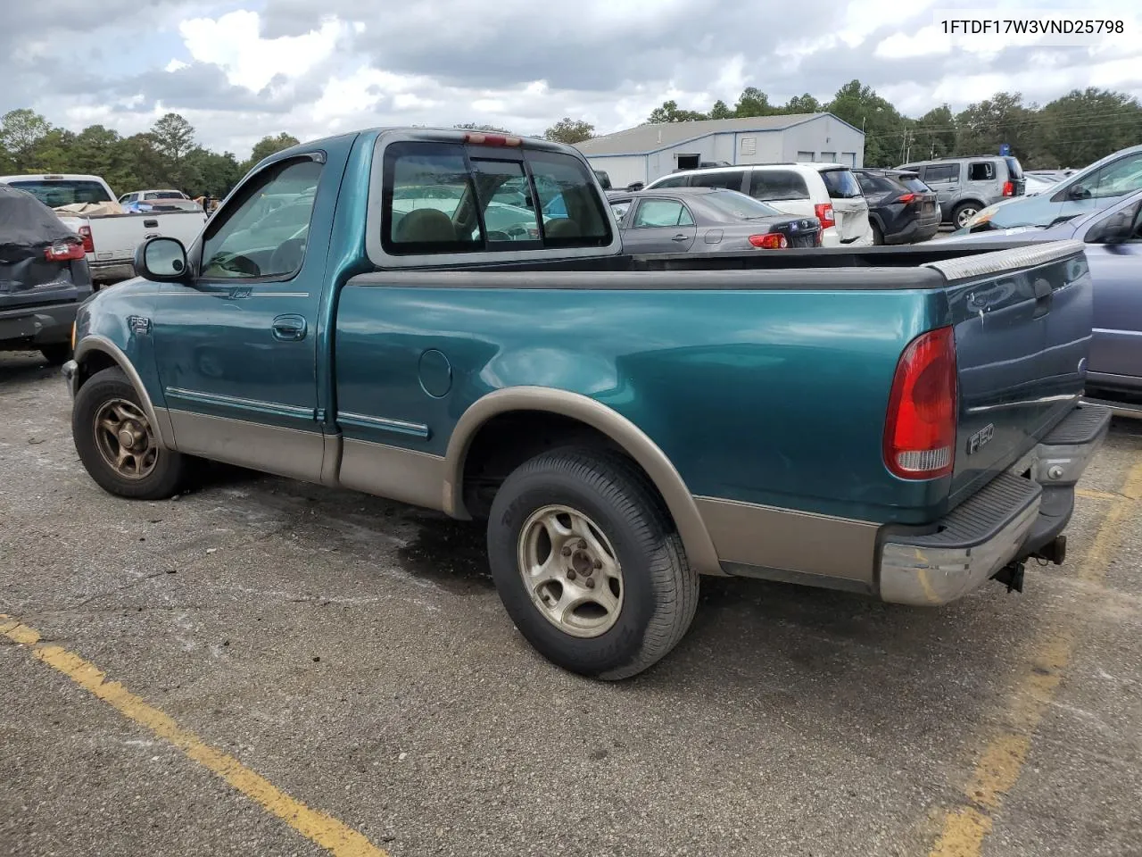 1997 Ford F150 VIN: 1FTDF17W3VND25798 Lot: 77681344