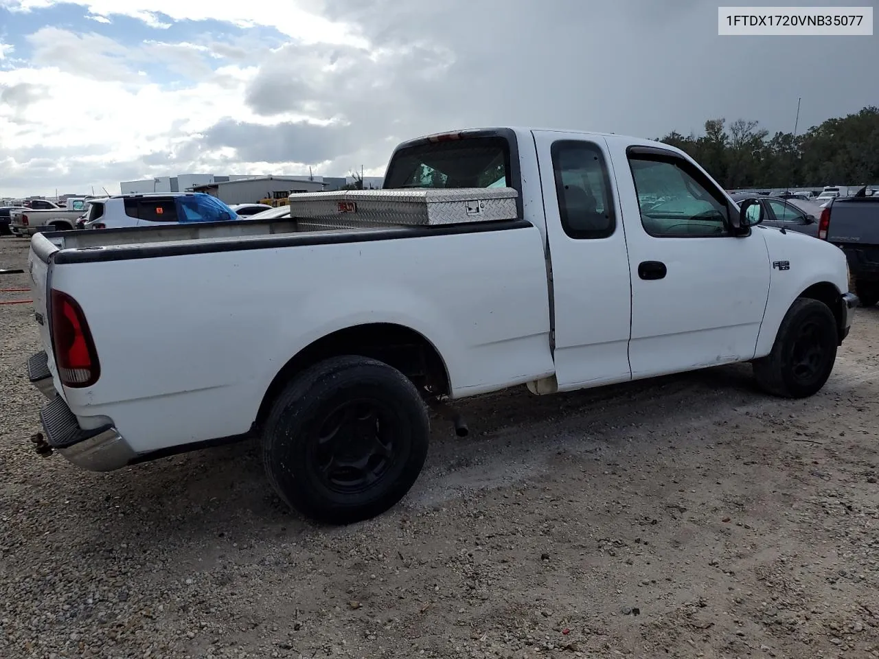 1997 Ford F150 VIN: 1FTDX1720VNB35077 Lot: 78684214