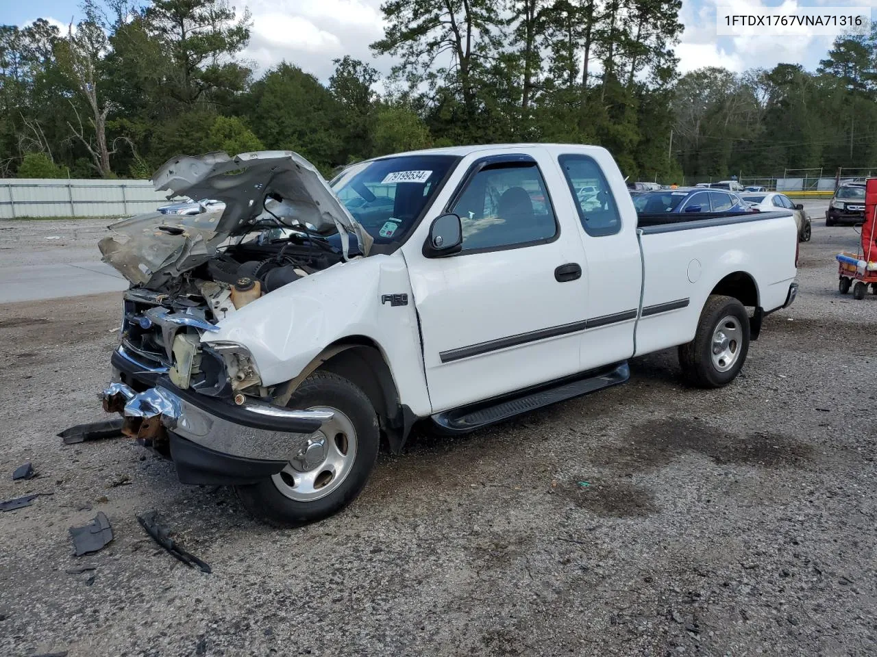 1997 Ford F150 VIN: 1FTDX1767VNA71316 Lot: 79199534